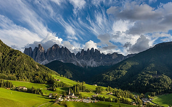 German Alps, Beautiful backgrounds HD wallpaper