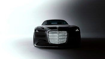 2025 Mercedes-Benz Vision Iconic Concept, Coupe, Electric, car HD wallpaper