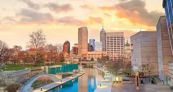 Indianapolis Skyline, Travelers' delight, Wheelchair-friendly, V2020 edition HD wallpaper