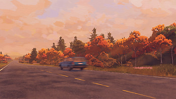 Open Roads Video Game Autumn Scenery, video game, Open Roads, road HD wallpaper