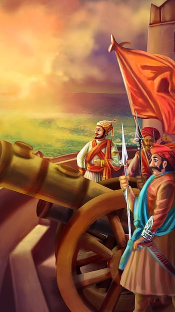 Shivaji Maharaj Live, Tofa, Cannon HD phone wallpaper