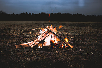 Fire, Bonfire, Miscellanea, Miscellaneous, Firewood HD wallpaper