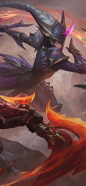 Xiao and Diana, Dynamic duo, Elemental powers, Epic artwork HD phone wallpaper