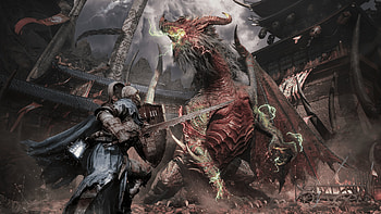The Lords of the Fallen II: Lightning Dragon —, Video Game, Lords Of The Fallen II, Lightning Dragon, Knight HD wallpaper