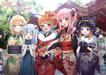 Virtual Youtuber, girl, Anime, Virtual, Youtuber HD wallpaper