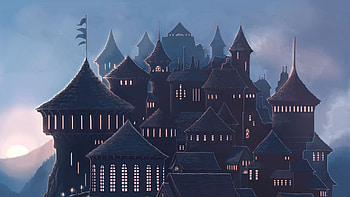 Hogwarts Harry Potter School , harry-potter, artist, digital-art HD wallpaper