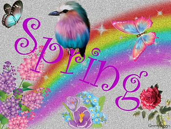 SPRING, ART, CREATION, ABSTRACT HD wallpaper