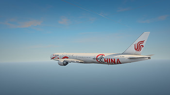 Air China, Boeing 777 300er, Livery pack, Travels HD wallpaper