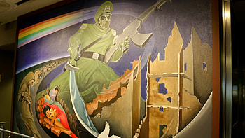 Denver International Airport, Pokes fun, Conspiracies, CNN Travel HD wallpaper