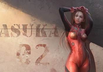 Asuka, evangelion, pretty, Langley Soryu, 02 HD wallpaper