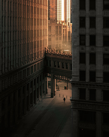 Architecture, City, Building, Silhouette, Miscellanea, Miscellaneous, Lane HD phone wallpaper