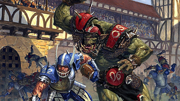 Medieval Footbal, orcs, footbal HD wallpaper