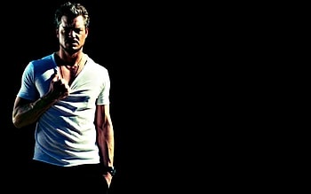Eric Dane, background, white, black, man, actor, male, handsome HD wallpaper