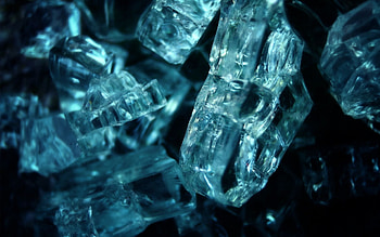 Ice, Macro, Surface, Cold, Splinter, Fragment HD wallpaper