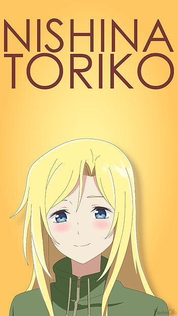 Nishina Toriko, blonde, Anime HD phone wallpaper