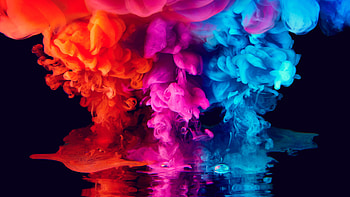 Colorful Smoke HD wallpaper