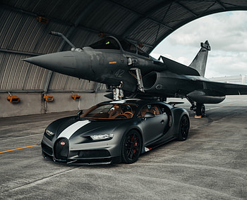 Bugatti-Chiron, Chiron, Bugatti, Jet, car HD wallpaper
