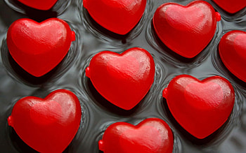 Background, Hearts, Love, Moisture HD wallpaper