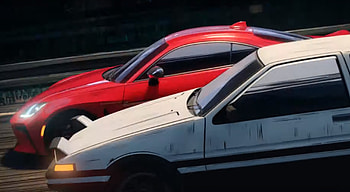 Race, Initial D HD wallpaper