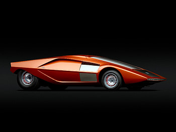 Lancia Stratos, Zero Model, 1970 Supercar, Background HD wallpaper