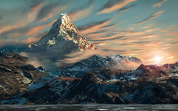 Erebor, Top backgrounds, Movie , Lonely mountain HD wallpaper