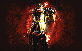 Fortnite Bone Wasp Skin, Fortnite, main characters, red stone background, Bone Wasp, Fortnite skins, Bone Wasp Skin, Bone Wasp Fortnite, Fortnite characters HD wallpaper