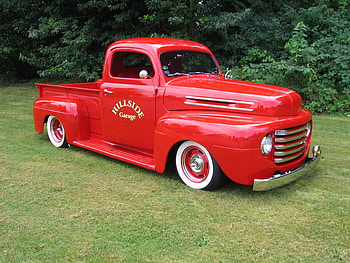 1948 Ford Hot Rod truck, ford, classic, hot rod, vintage, truck HD wallpaper