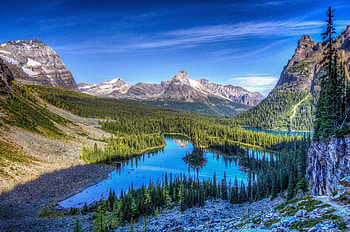 Landscape, Nature, Mountains, Lakes HD wallpaper