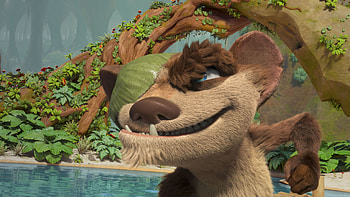Buckminister Ellie Zee Sid Orson Crash The Ice Age Adventures of Buck Wild HD wallpaper