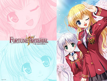 Fortune Arterial, erika, anime, shiro HD wallpaper