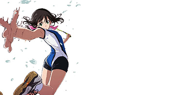 Hanebado anime, Intense badminton matches, Powerful athletes, Competitive spirit HD wallpaper