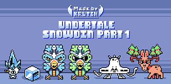 Undertale Snowdin Part 1, video game, Undertale HD wallpaper