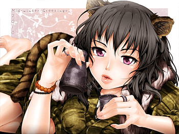 just alittle to drink, sexy, , anime, other, hot, cute, girls HD wallpaper