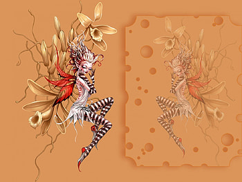 Fairy of the Flowers, fairy, , flowers, collages HD wallpaper