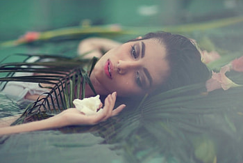 Water Nymph, lady, model, graphy, beauty HD wallpaper