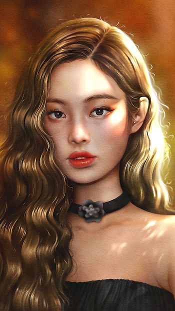 Jennie, blackpink, beautiful, hair, beauty, singer, asian, korean, singing band HD phone wallpaper