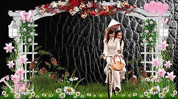 Vietnamese Girls, ao dai, viet nam, tuyet dep, phu nu HD wallpaper