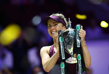 Celebration, victory, Elina Svitolina HD wallpaper