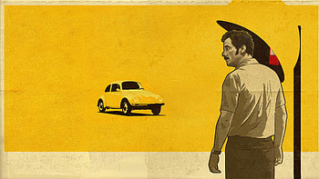 The Secret Agent — Yellow Noir HD wallpaper