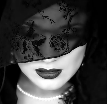 mystic lady, fashion, white, black, graphy, models, people, beauty HD wallpaper
