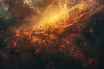 Univers 11, universe, space, galaxy, Sci Fi, AI Art HD wallpaper