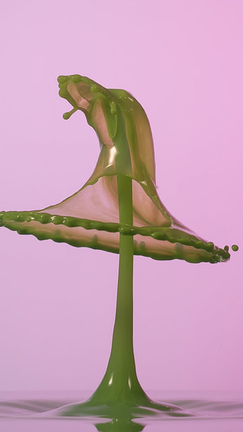 Drippy, Slow Motion, Liquid, aesthetic HD phone wallpaper