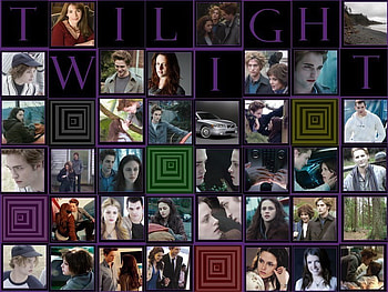 twilight collage, new moon, twilight HD wallpaper