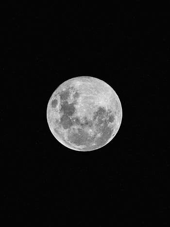 Universe, Night, Moon, Full Moon HD phone wallpaper