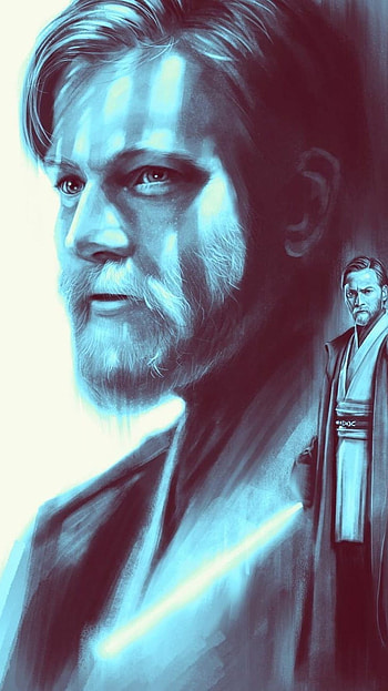 Obi Wan Kenobi, Anime, Art HD phone wallpaper