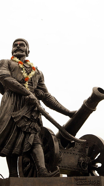 Shivaji Maharaj Live, Tofa, Cannon Statue HD phone wallpaper
