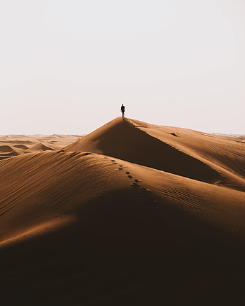 Sand, Desert, Silhouette, Miscellanea, Miscellaneous HD phone wallpaper