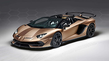 SVJ Roadster, Lamborghini Aventador HD wallpaper