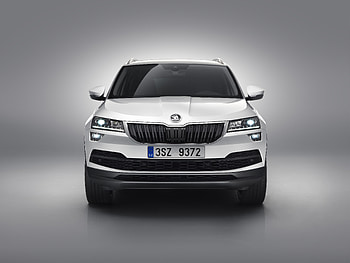 Skoda Karoq, car, front HD wallpaper