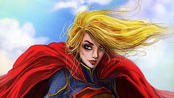 Supergirl Digital Art, supergirl, superheroes, digital-art, artist, artwork, deviantart HD wallpaper
